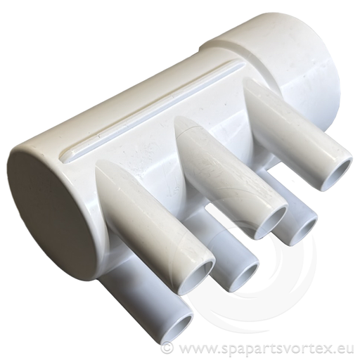 [PL-10250] Water Manifold End Cap 2" S x 3/4" SB (6 barb)